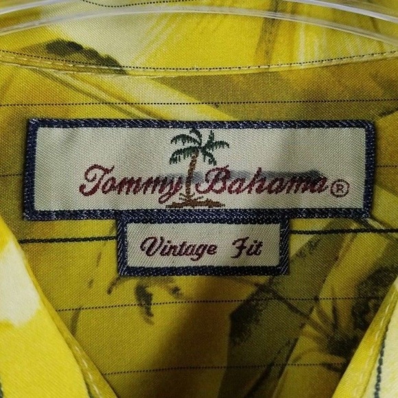 Tommy Bahama Hawaiian Palm Trees Vintage Fit - Picture 3 of 6